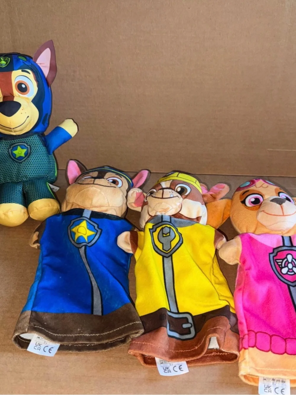 Melissa & Doug PAW Patrol PUP-pet Puppets  Hand Puppet Lot Of 3 & Plush C7